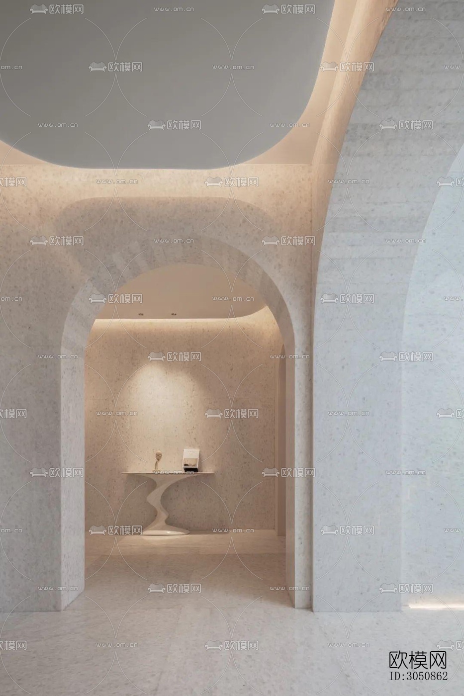 现代酒店民宿效果图下载（渲染图9）