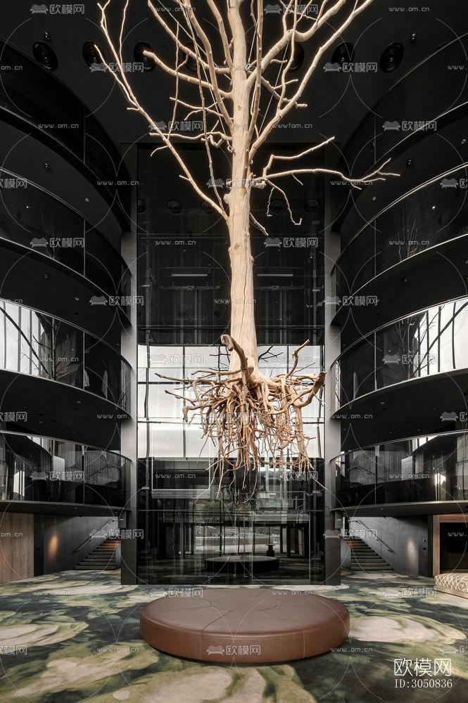 侘寂酒店民宿效果图下载（渲染图13）