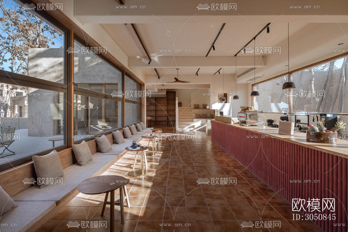 侘寂酒店民宿效果图下载（渲染图10）