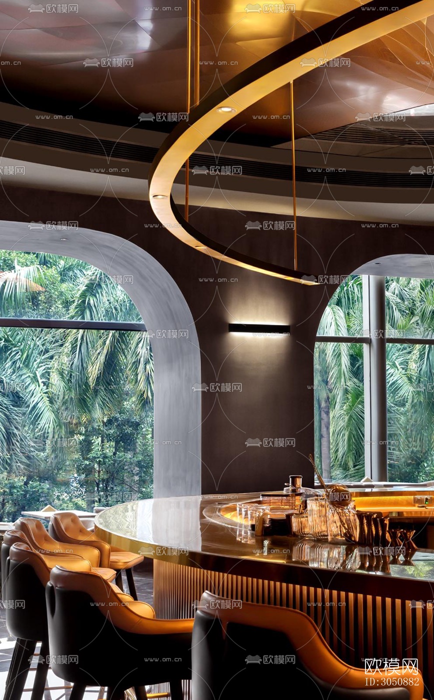 现代酒吧效果图下载（渲染图16）
