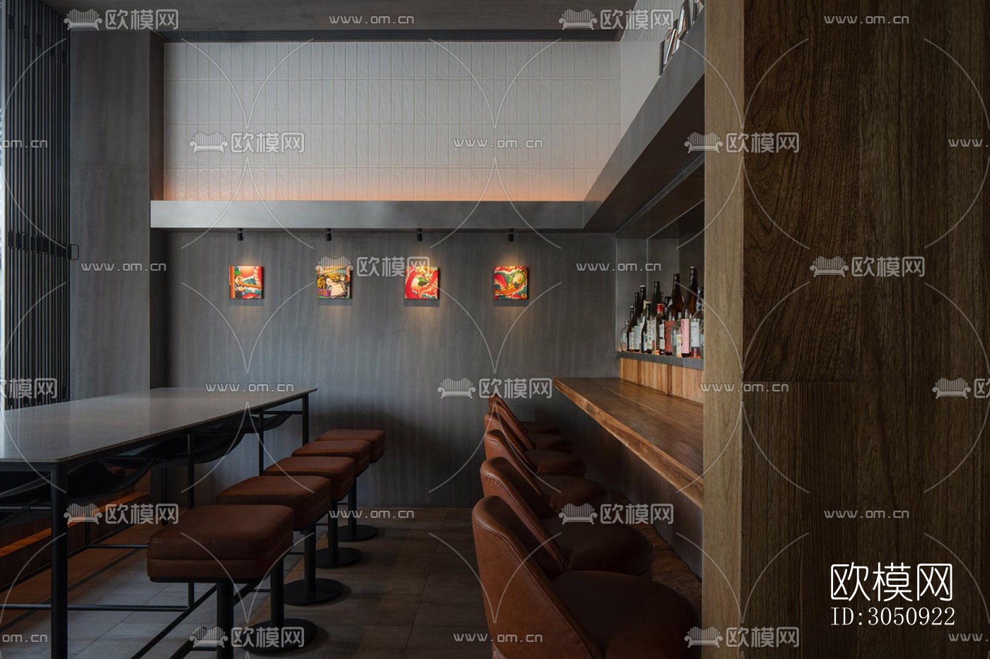 日式日韩料理效果图下载（渲染图16）