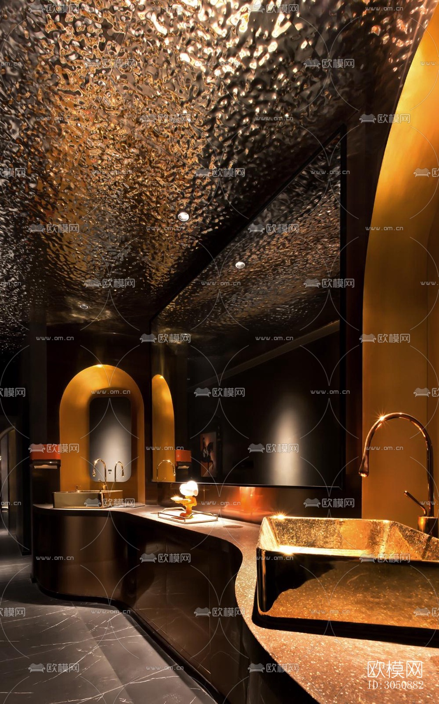 现代酒吧效果图下载（渲染图3）