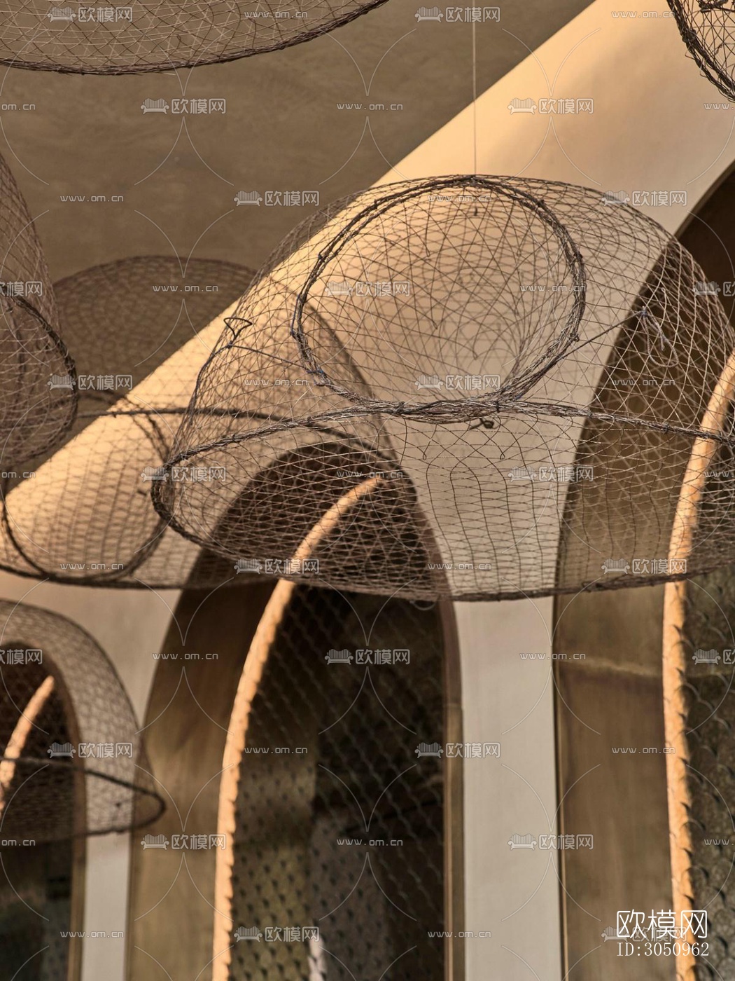 东南亚西餐厅效果图下载（渲染图2）