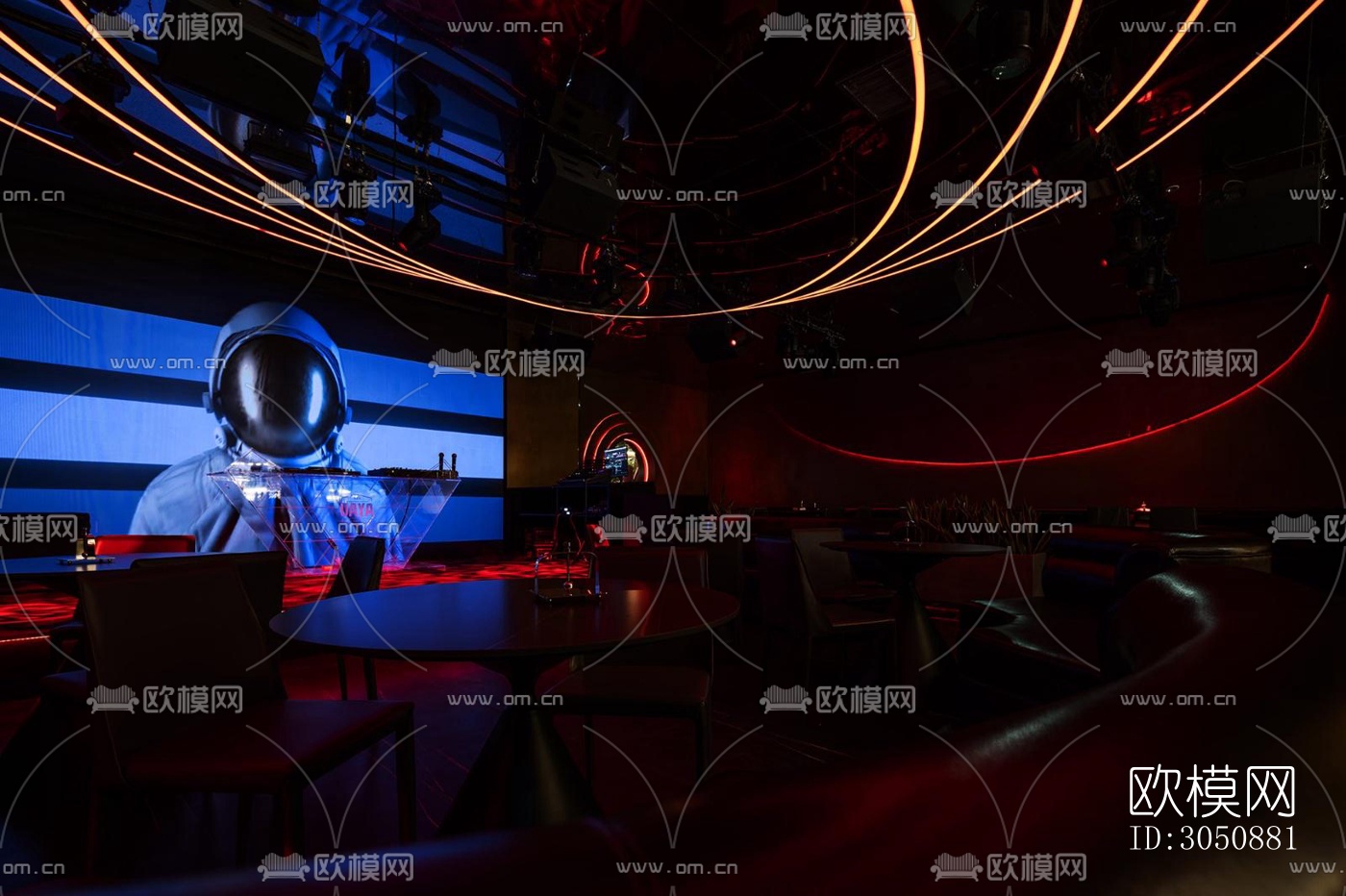 现代酒吧效果图下载（渲染图16）