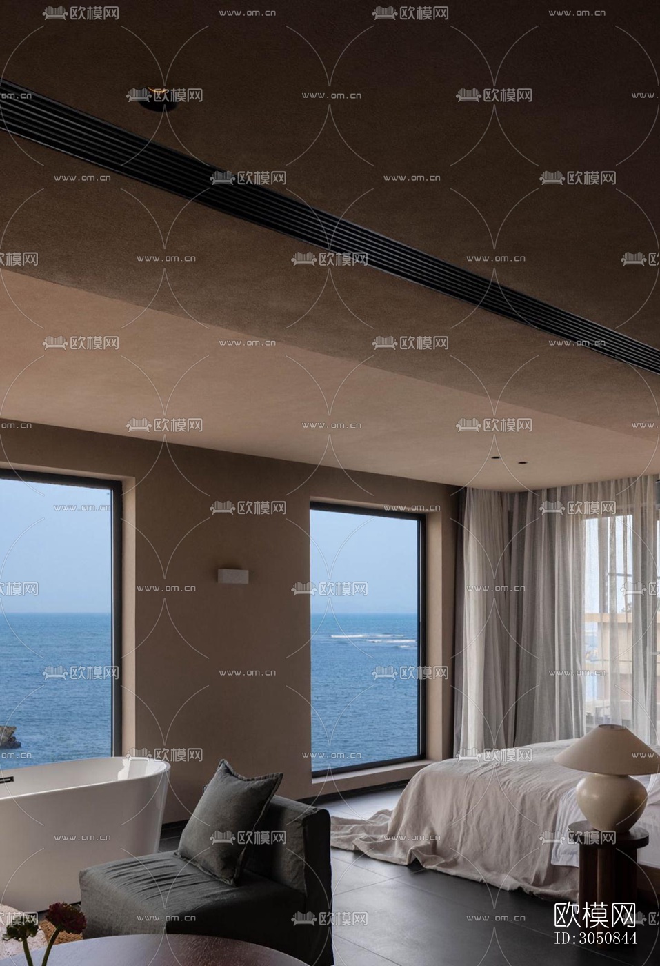 侘寂酒店民宿效果图下载（渲染图9）