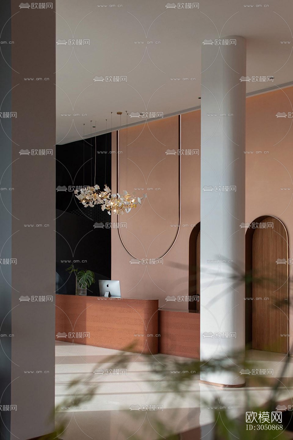 现代酒店民宿效果图下载（渲染图7）