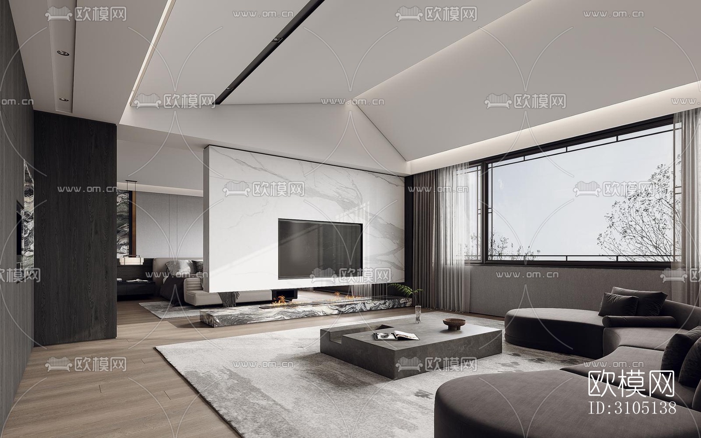 高级灰平层效果图下载（渲染图4）