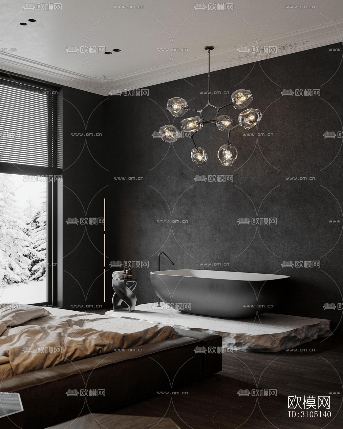 高级灰平层效果图下载（渲染图3）