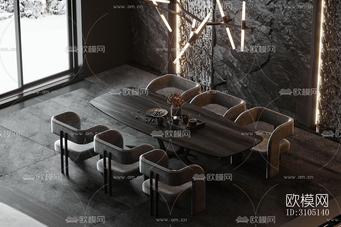 高级灰平层效果图下载（渲染图8）