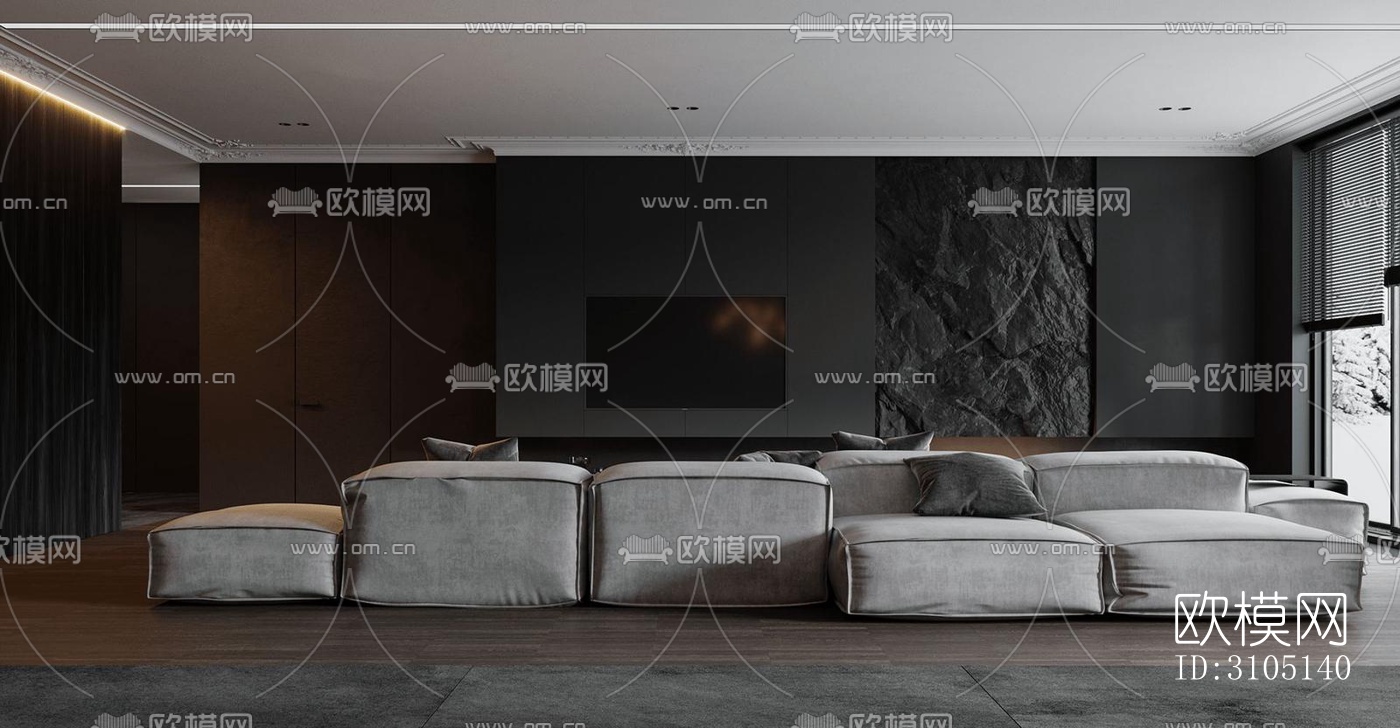 高级灰平层效果图下载（渲染图1）