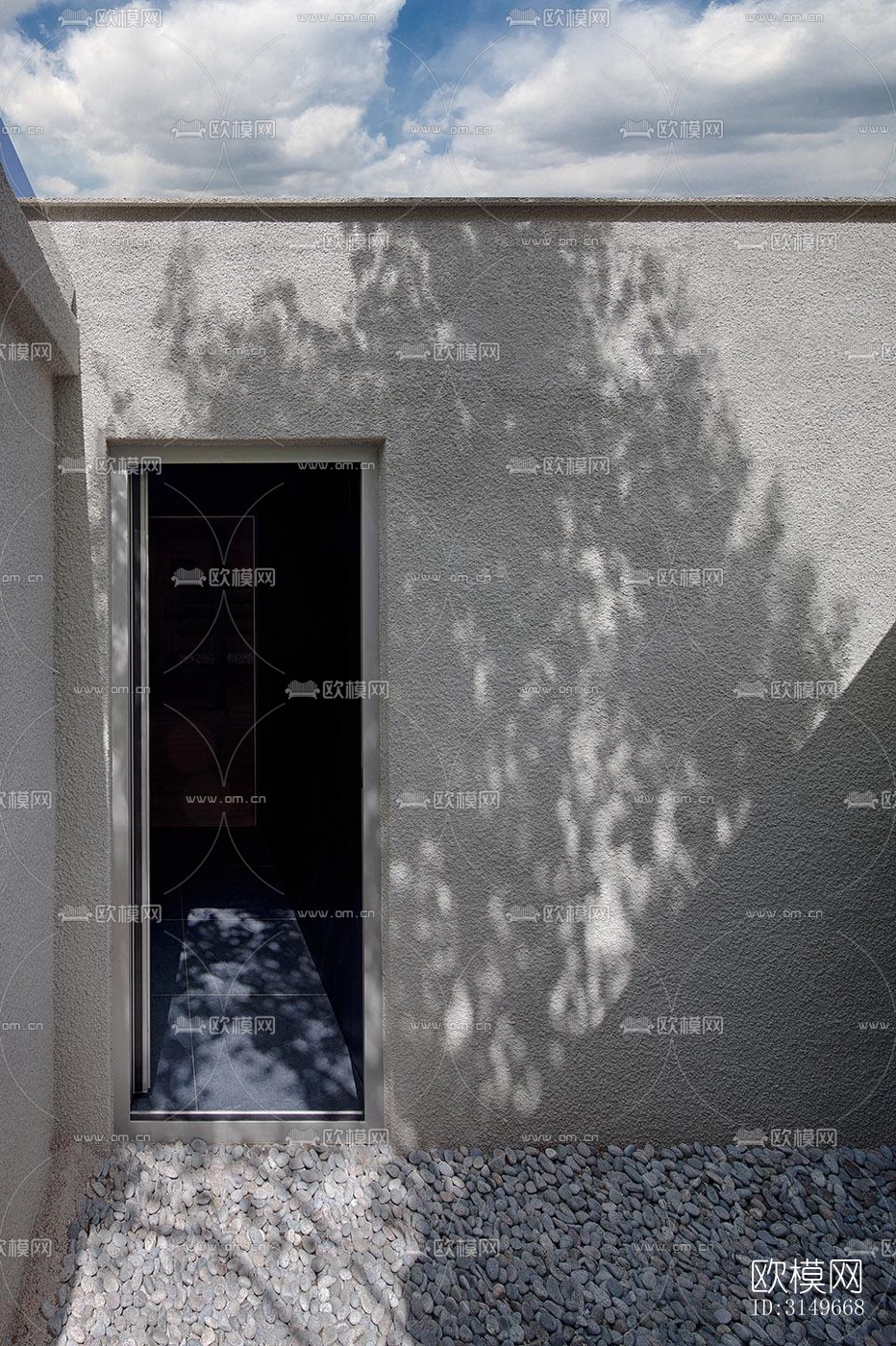 原木风健身房效果图下载（渲染图9）