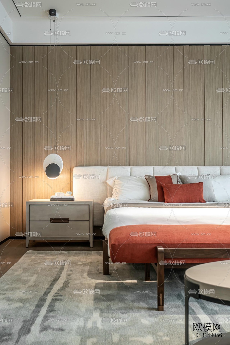 欧式平层效果图下载（渲染图17）