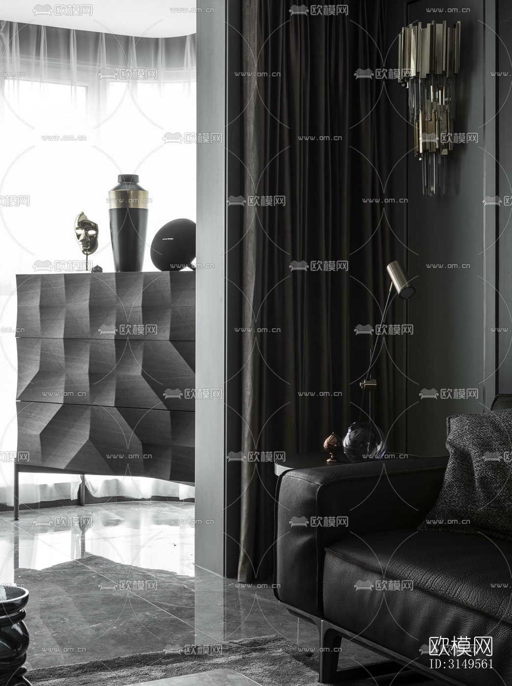 高级灰平层效果图下载（渲染图9）