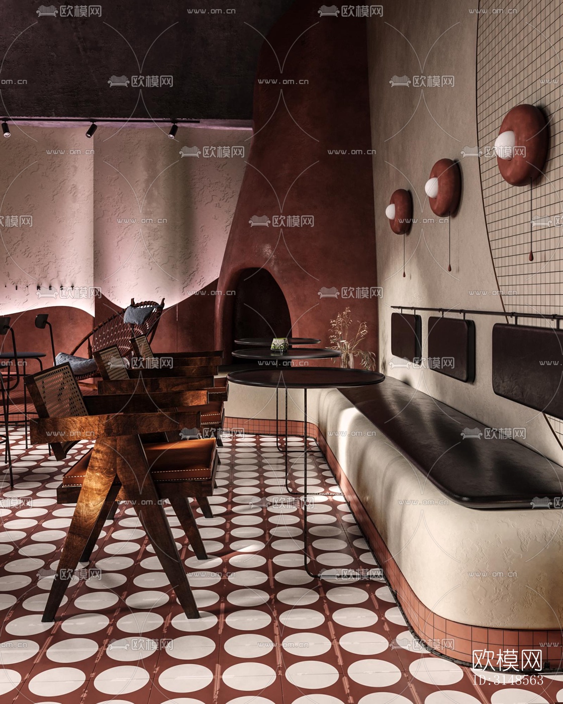 北欧酒吧效果图下载（渲染图1）