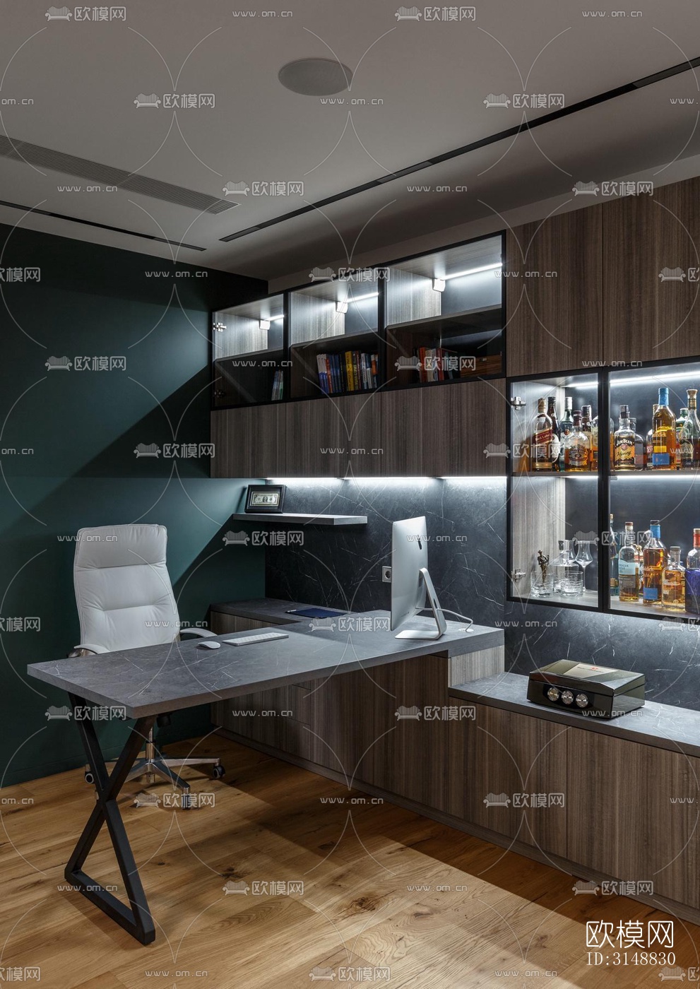 北欧平层效果图下载（渲染图19）