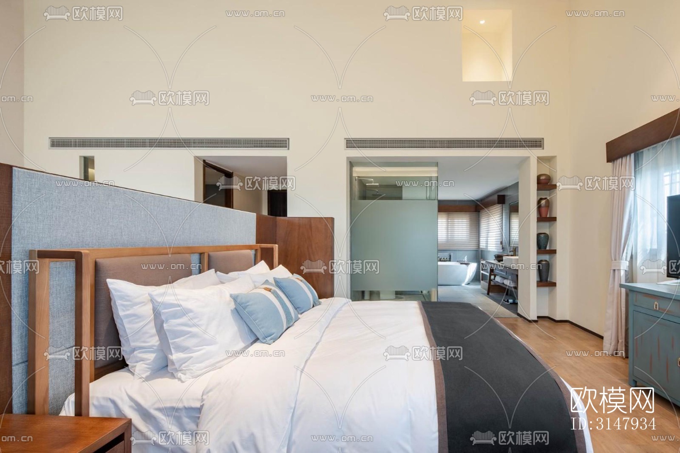 侘寂酒店民宿效果图下载（渲染图9）