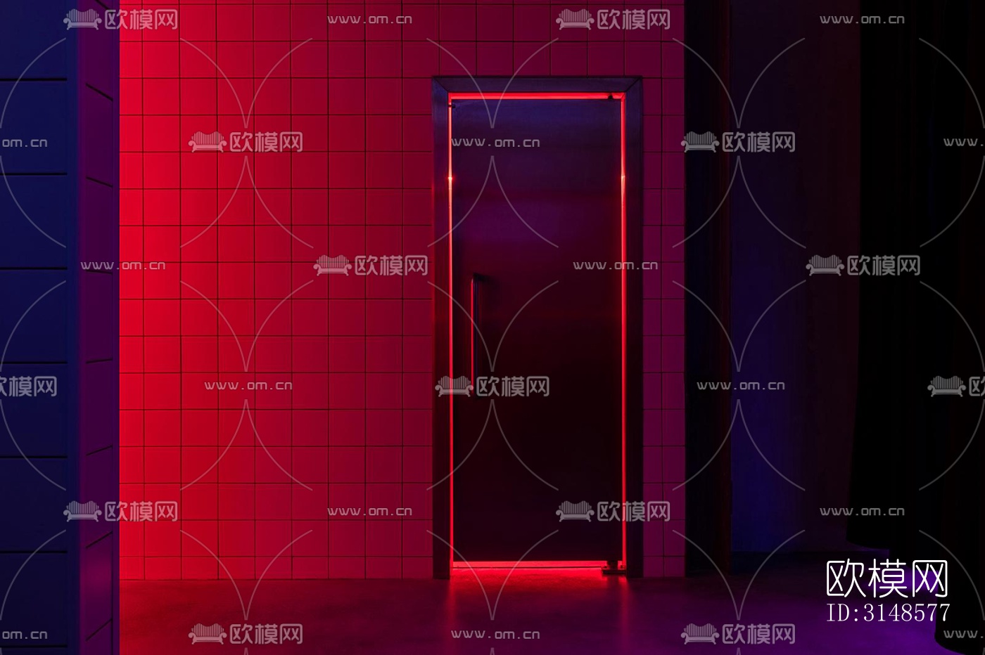 工业风酒吧效果图下载（渲染图14）