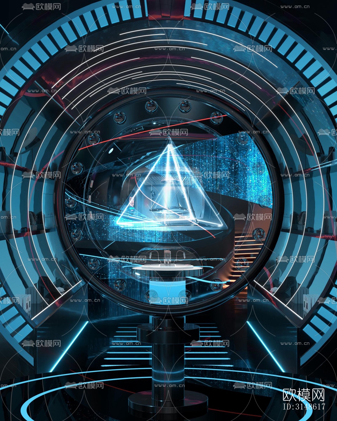 现代酒吧效果图下载（渲染图17）