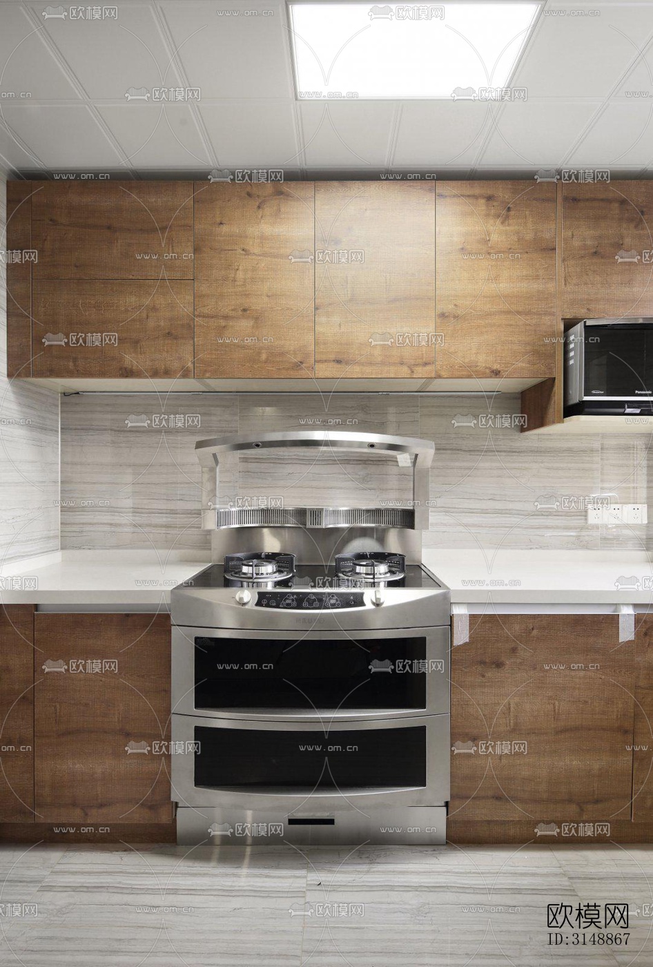 北欧平层效果图下载（渲染图7）