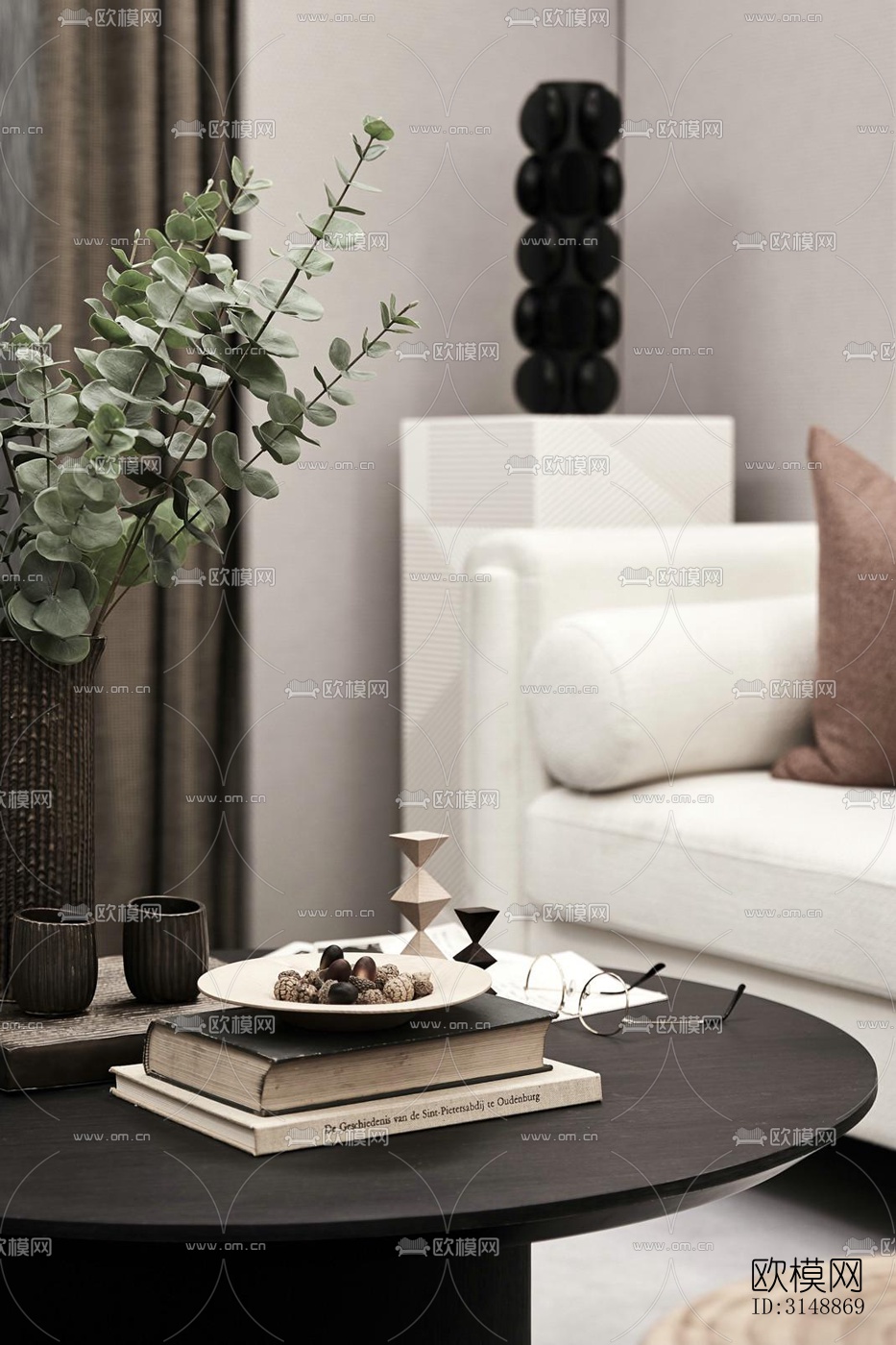 北欧平层效果图下载（渲染图2）