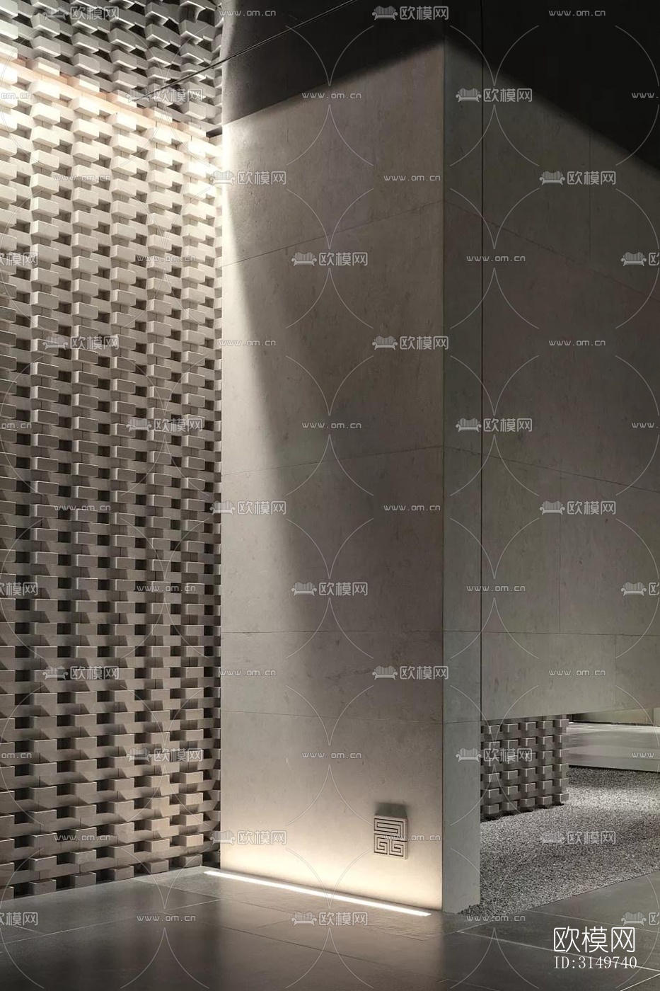 现代中餐厅效果图下载（渲染图20）