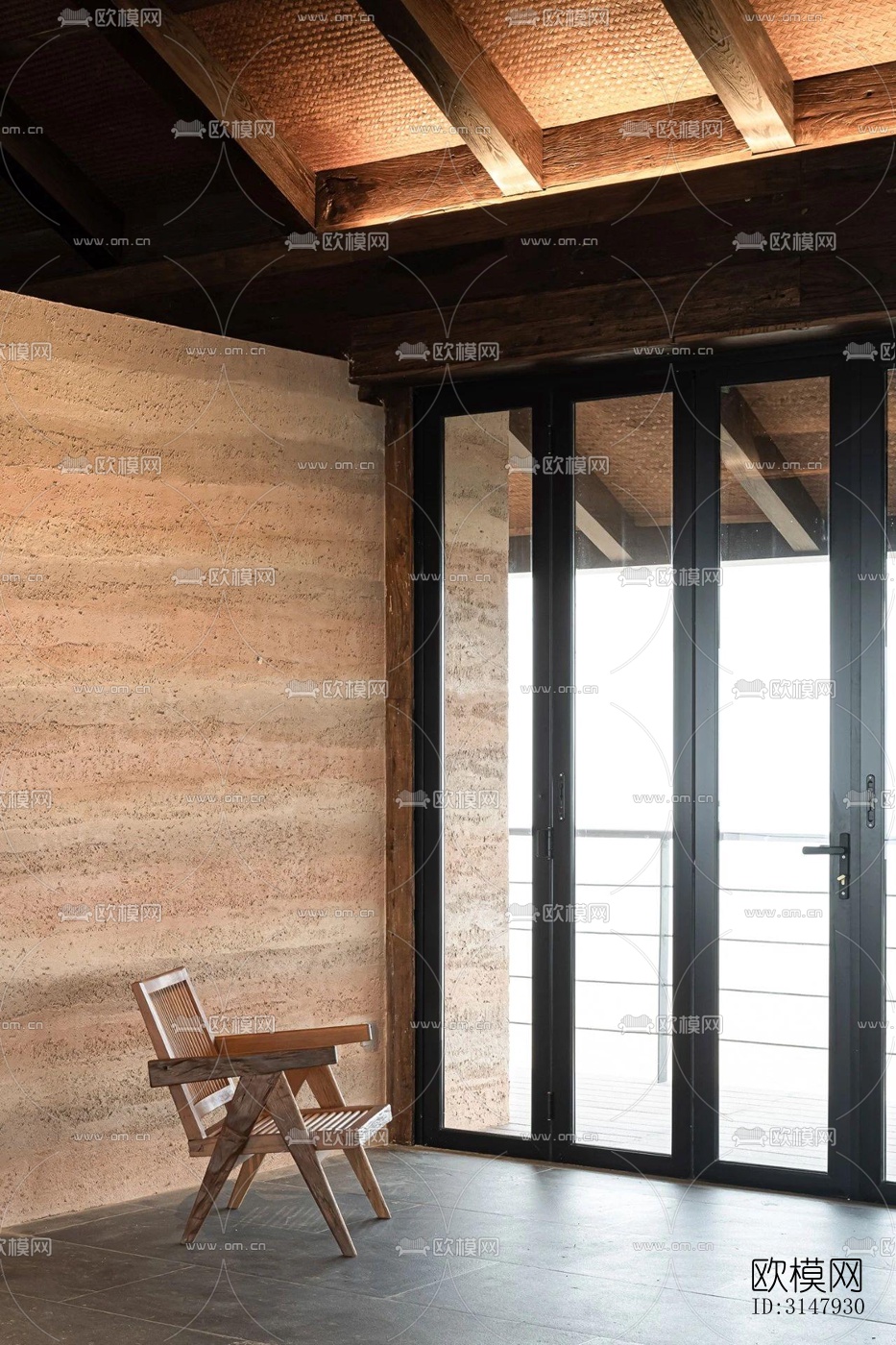 侘寂酒店民宿效果图下载（渲染图14）