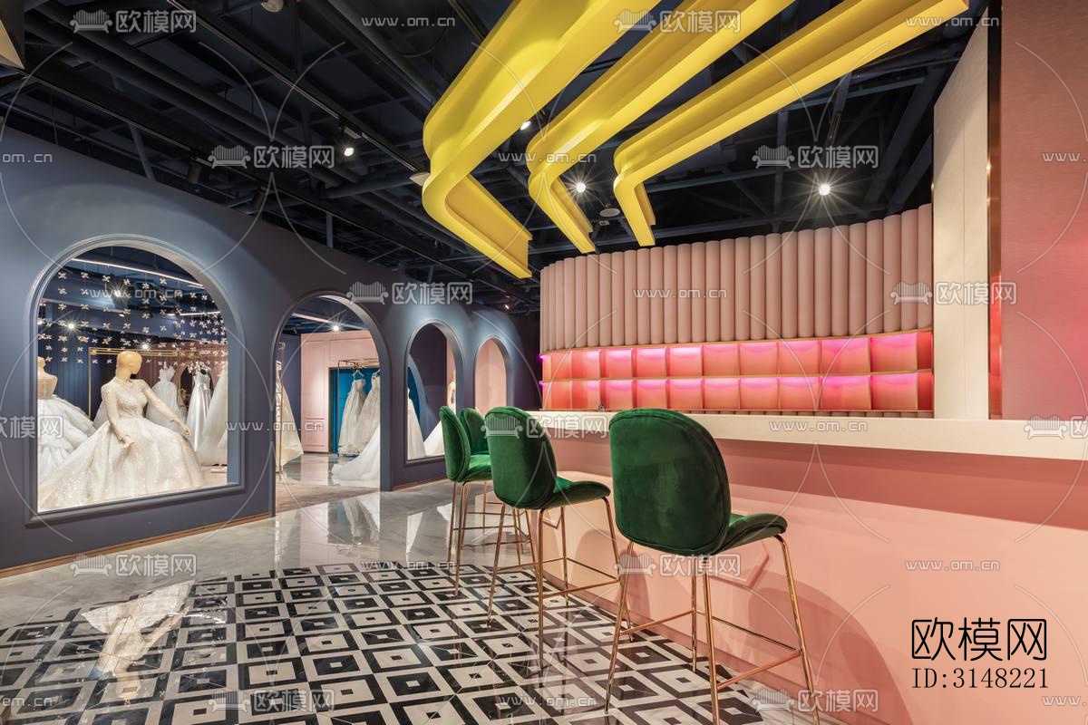 北欧零售店铺效果图下载（渲染图14）