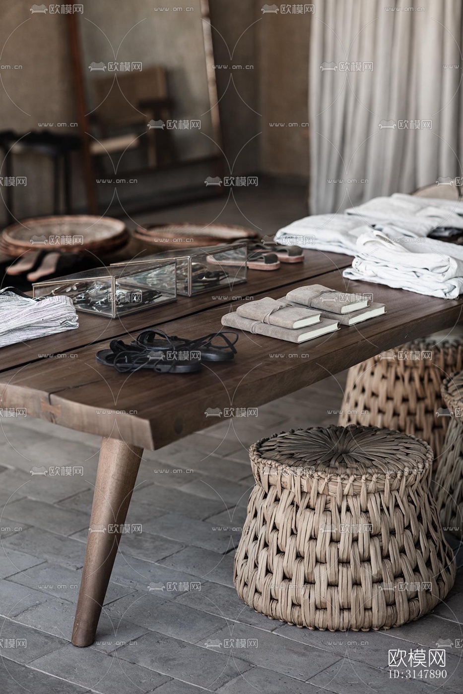 东南亚酒店民宿效果图下载（渲染图6）