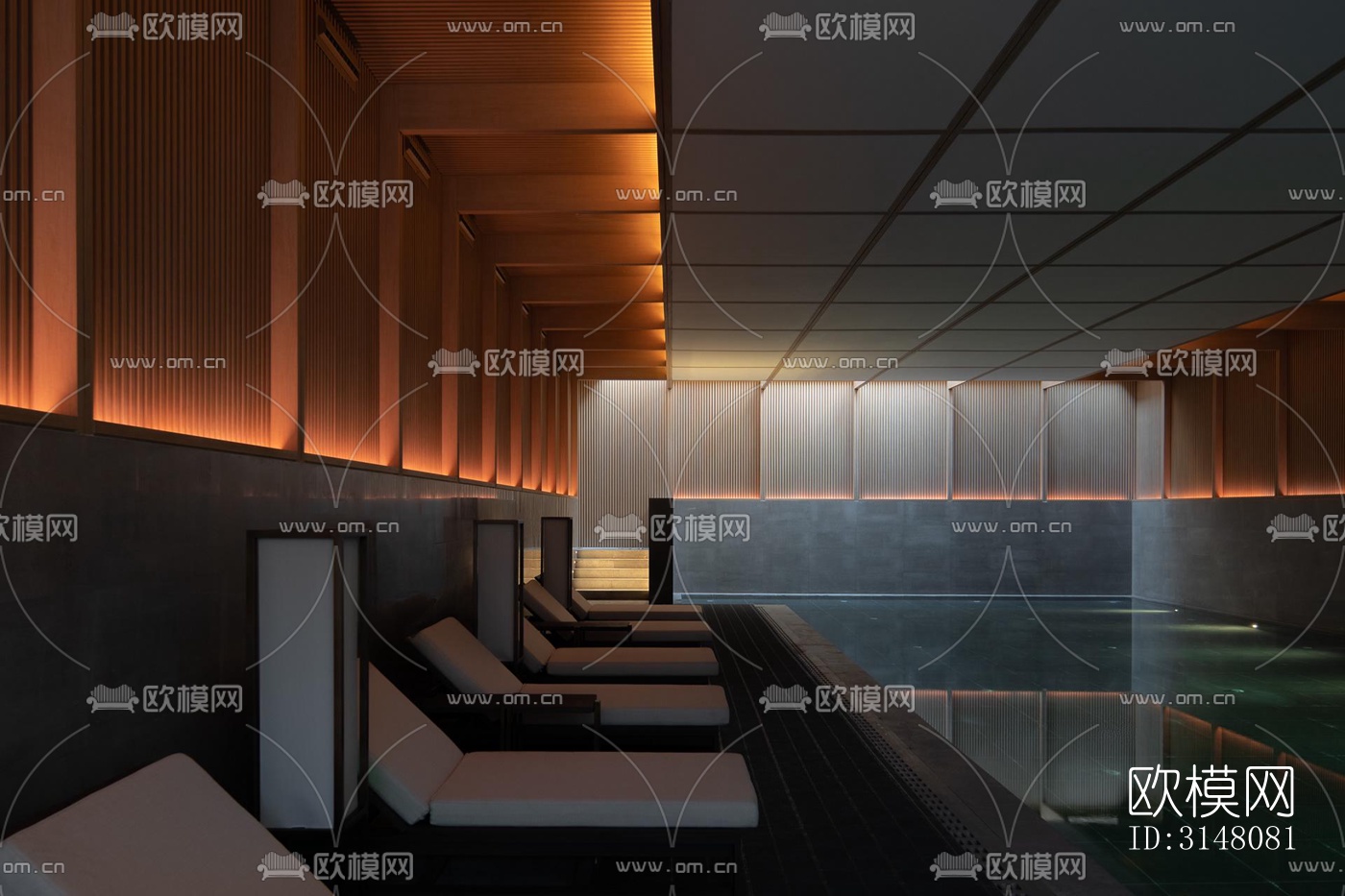 现代酒店民宿效果图下载（渲染图15）
