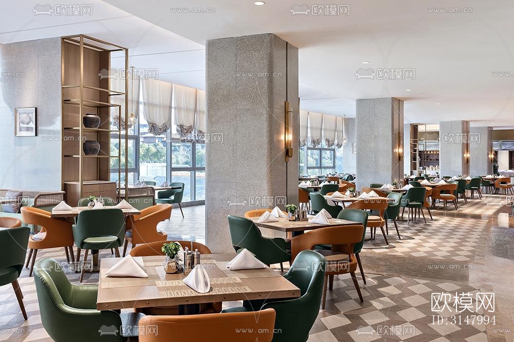 北欧酒店民宿效果图下载（渲染图10）