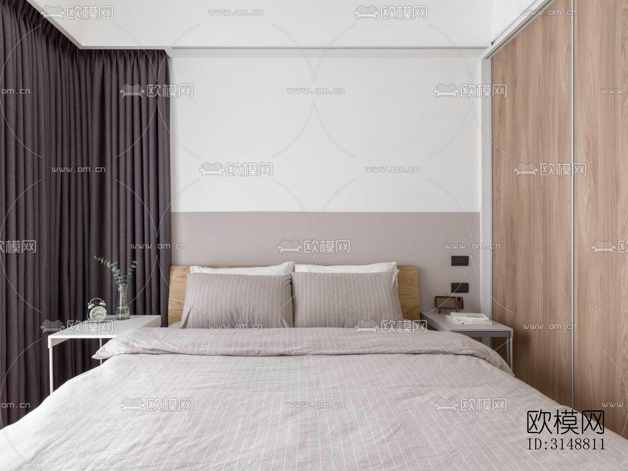 北欧平层效果图下载（渲染图18）