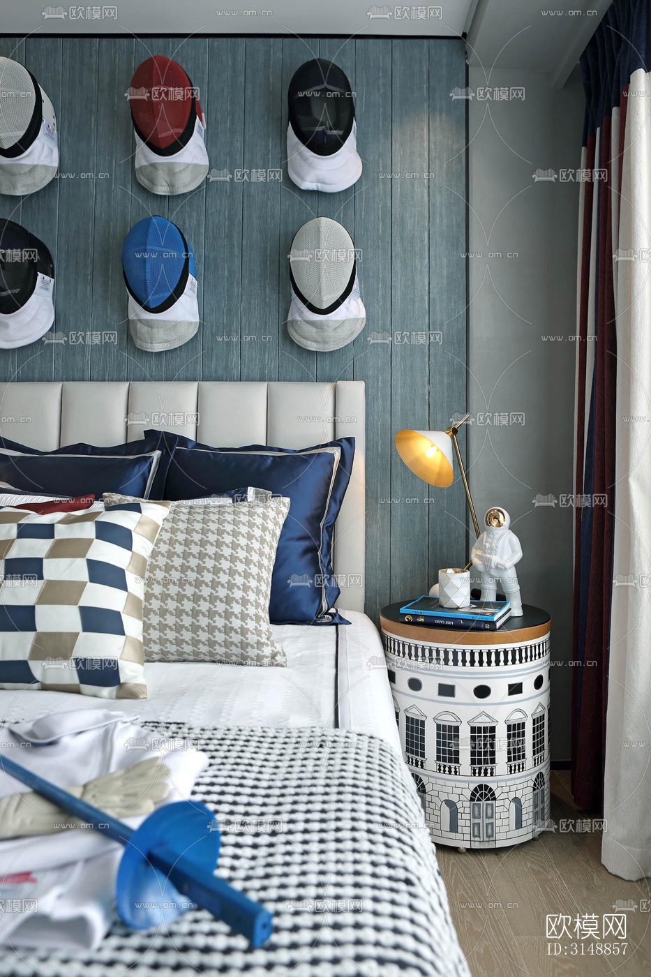 北欧平层效果图下载（渲染图12）