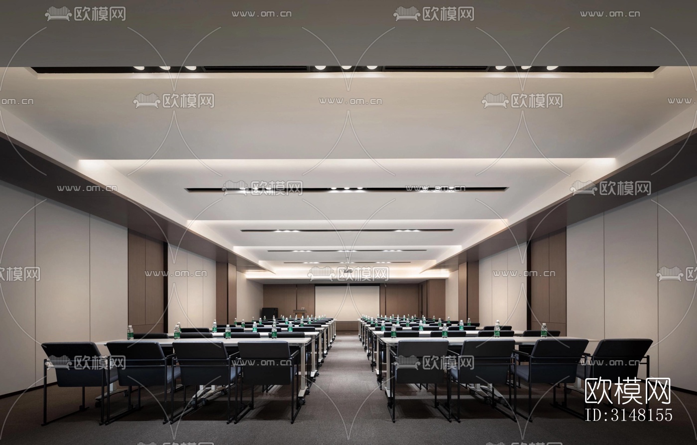 现代酒店民宿效果图下载（渲染图14）