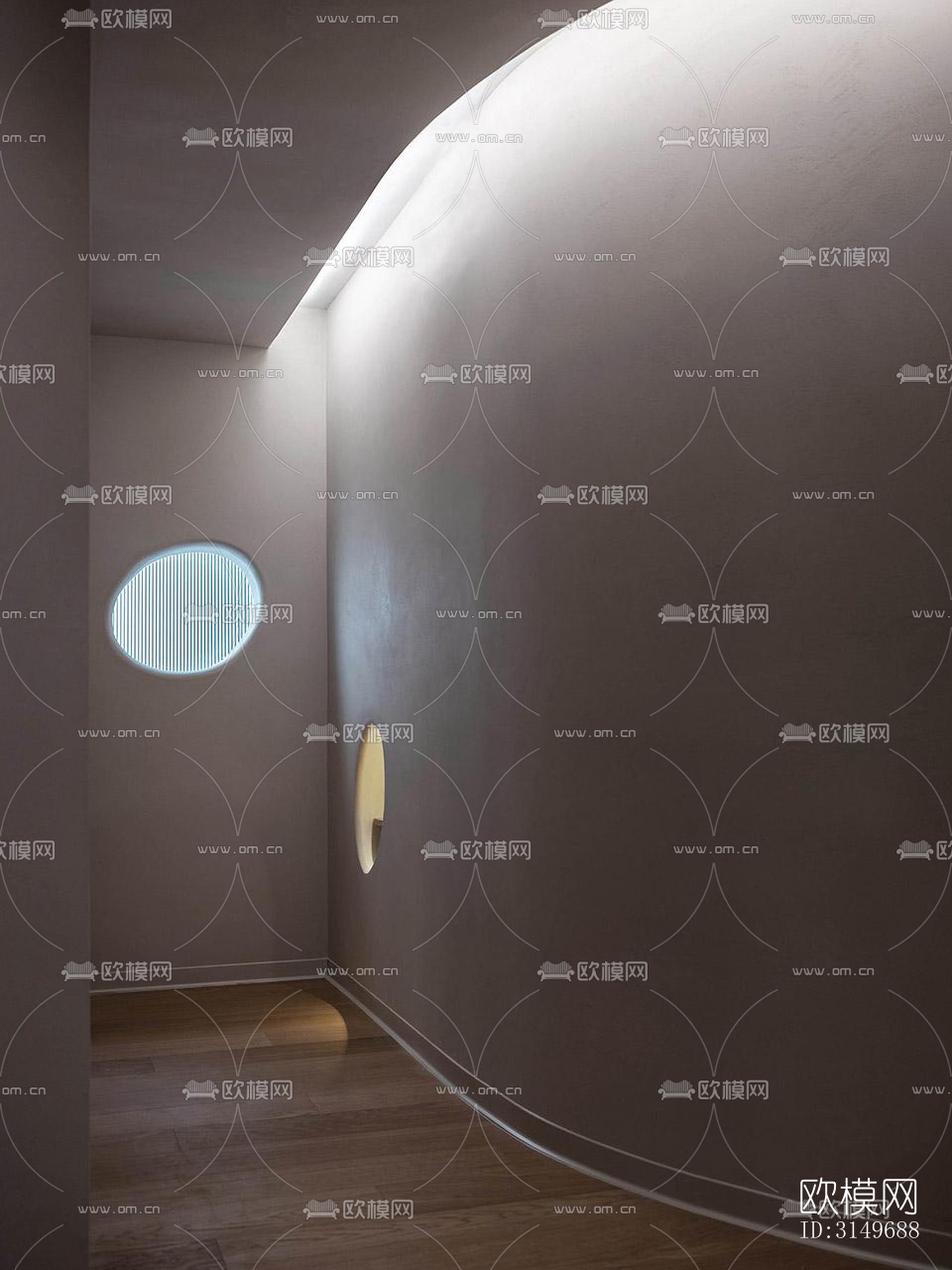 现代健身房效果图下载（渲染图5）