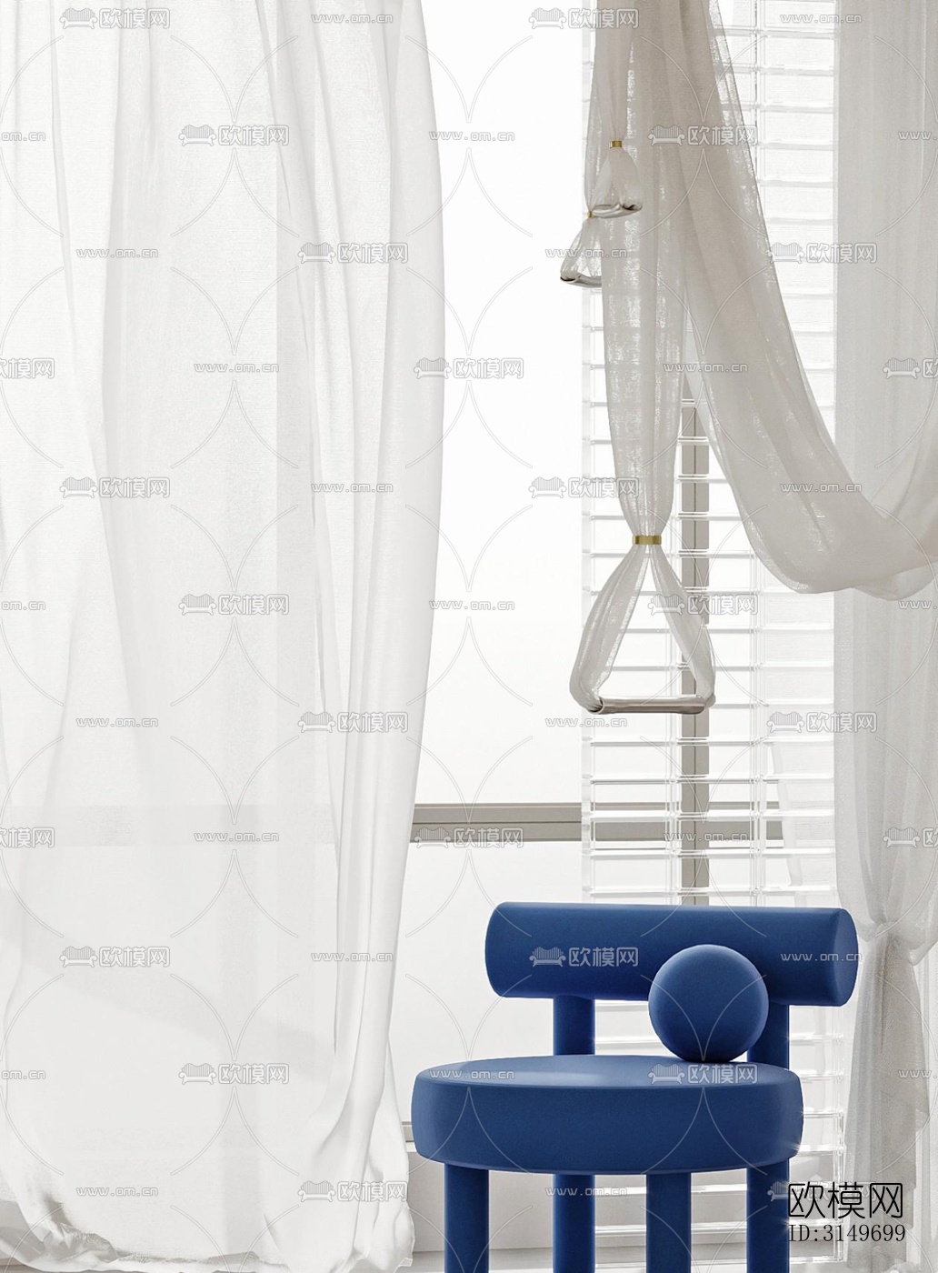 现代健身房效果图下载（渲染图4）