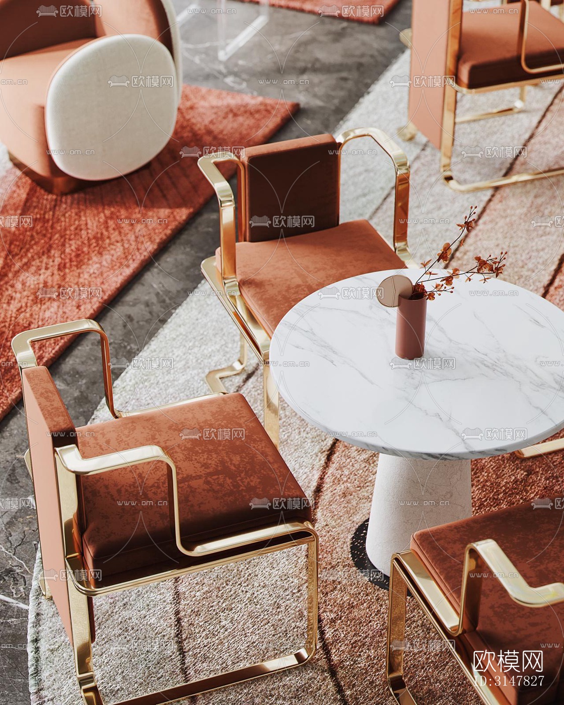 现代售楼处效果图下载（渲染图9）