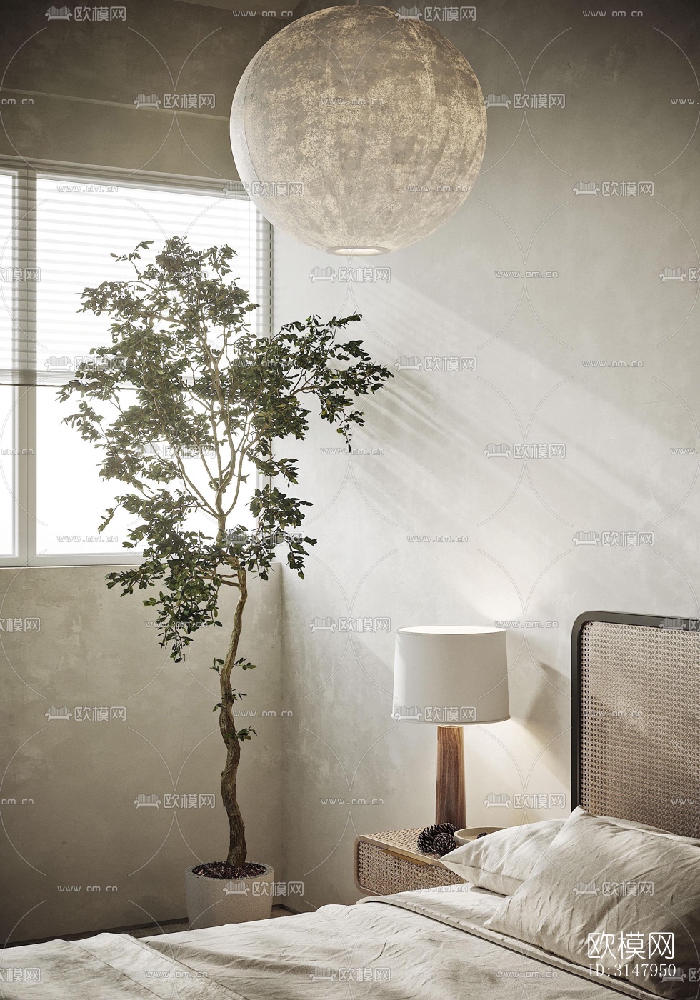 侘寂酒店民宿效果图下载（渲染图7）