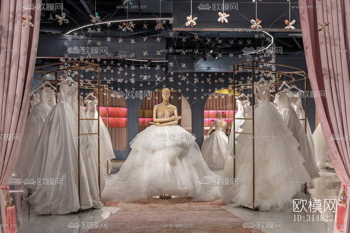 北欧零售店铺效果图下载（渲染图3）