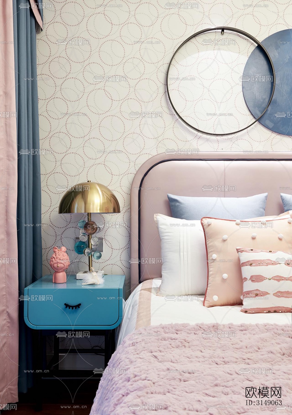 欧式平层效果图下载（渲染图18）