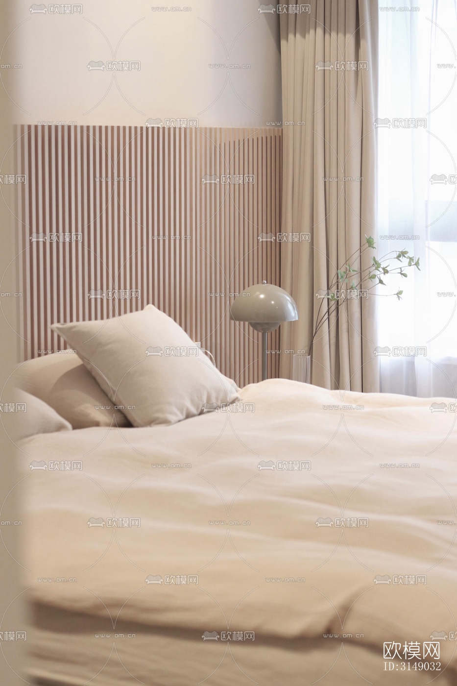 日式平层效果图下载（渲染图6）