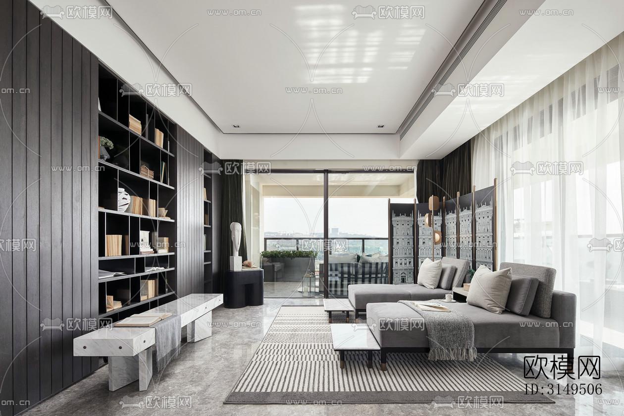 高级灰平层效果图下载（渲染图6）