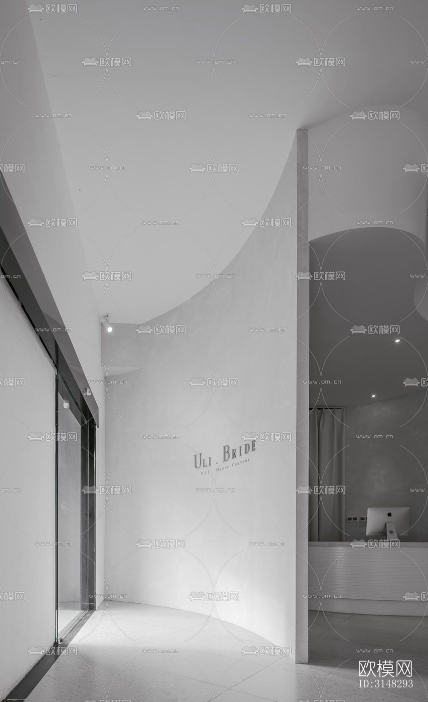 高级灰零售店铺效果图下载（渲染图8）