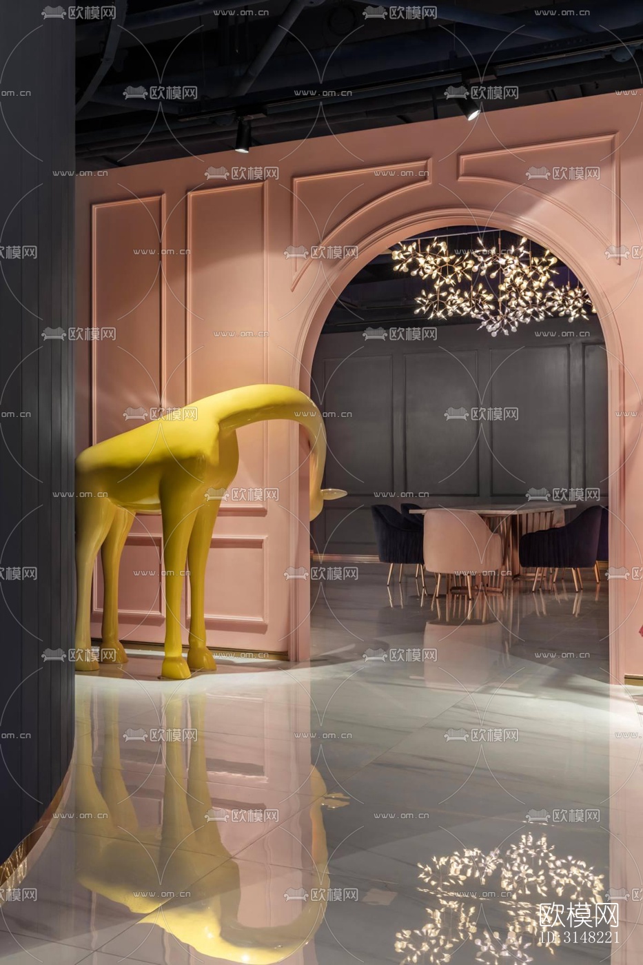 北欧零售店铺效果图下载（渲染图10）