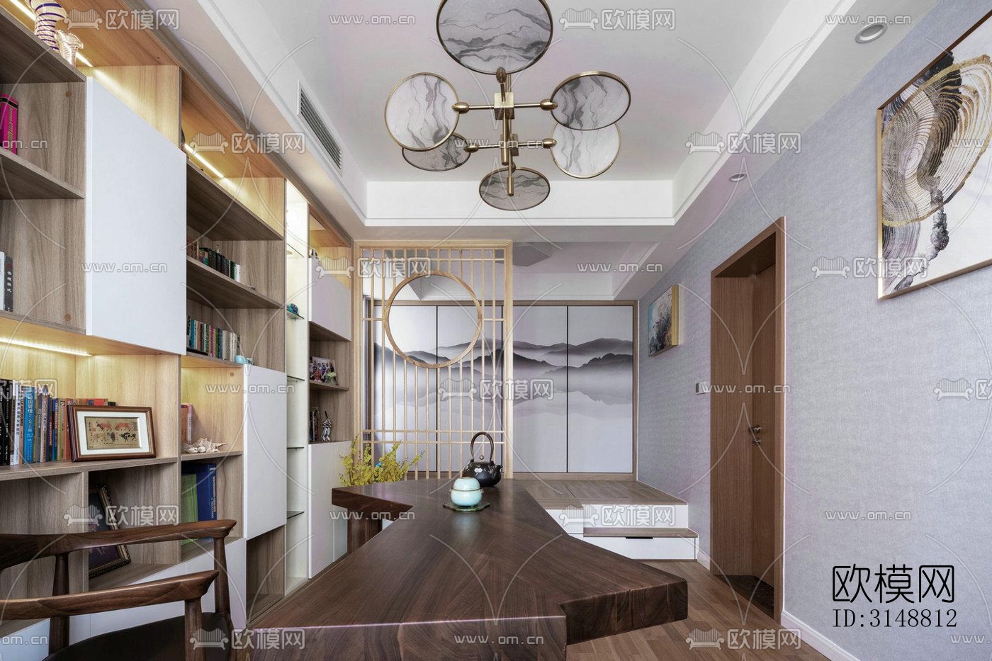 北欧平层效果图下载（渲染图13）