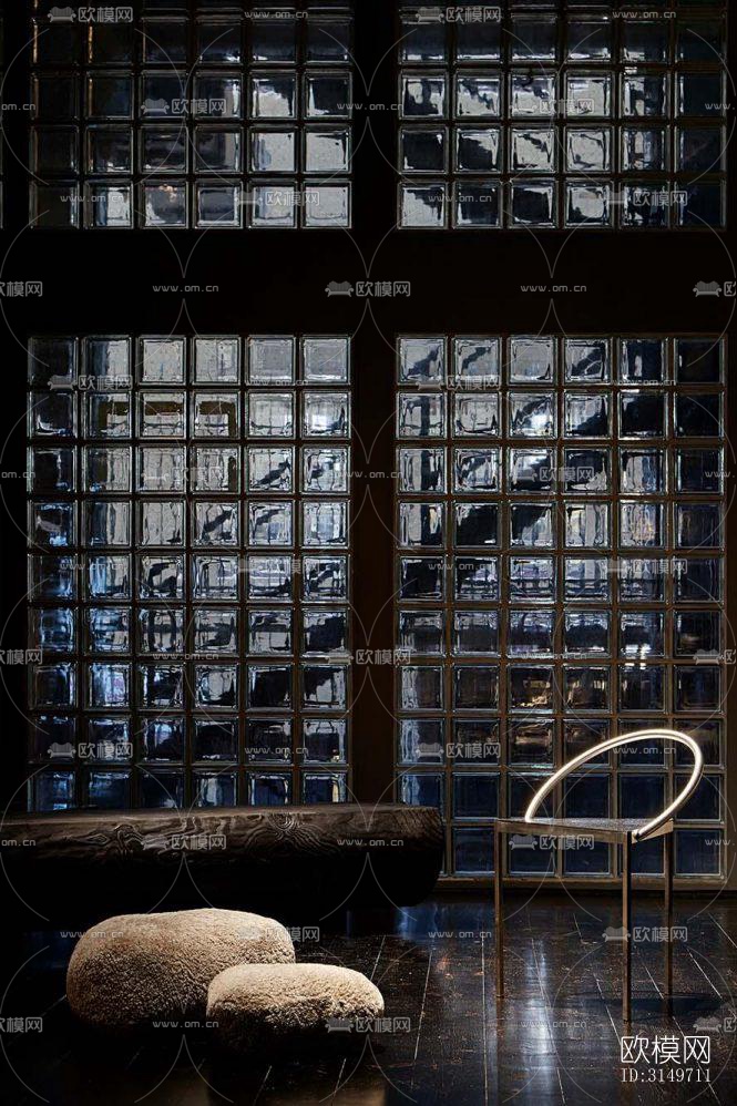 高级灰健身房效果图下载（渲染图13）