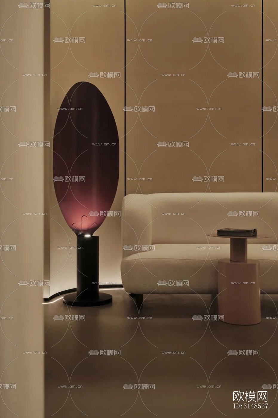 现代美容院效果图下载（渲染图12）