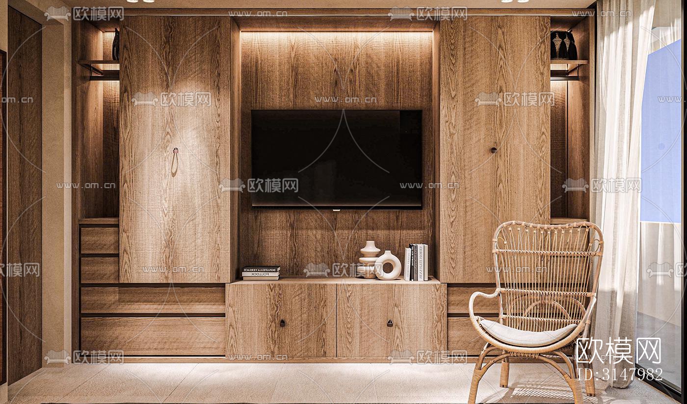 侘寂酒店民宿效果图下载（渲染图10）