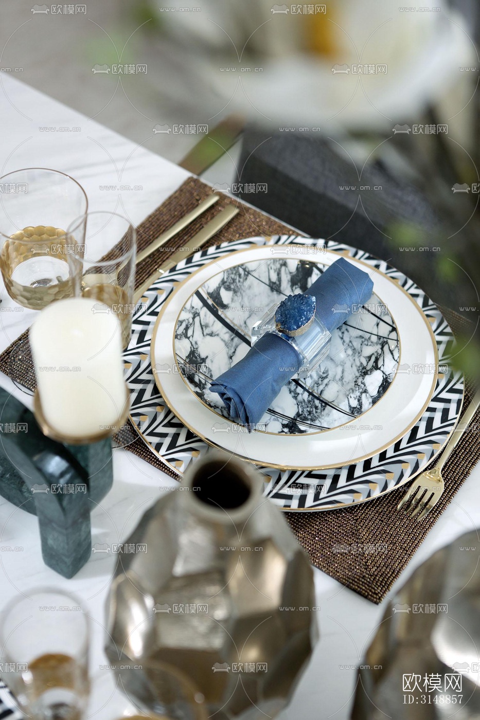 北欧平层效果图下载（渲染图4）