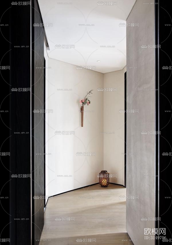 高级灰健身房效果图下载（渲染图14）