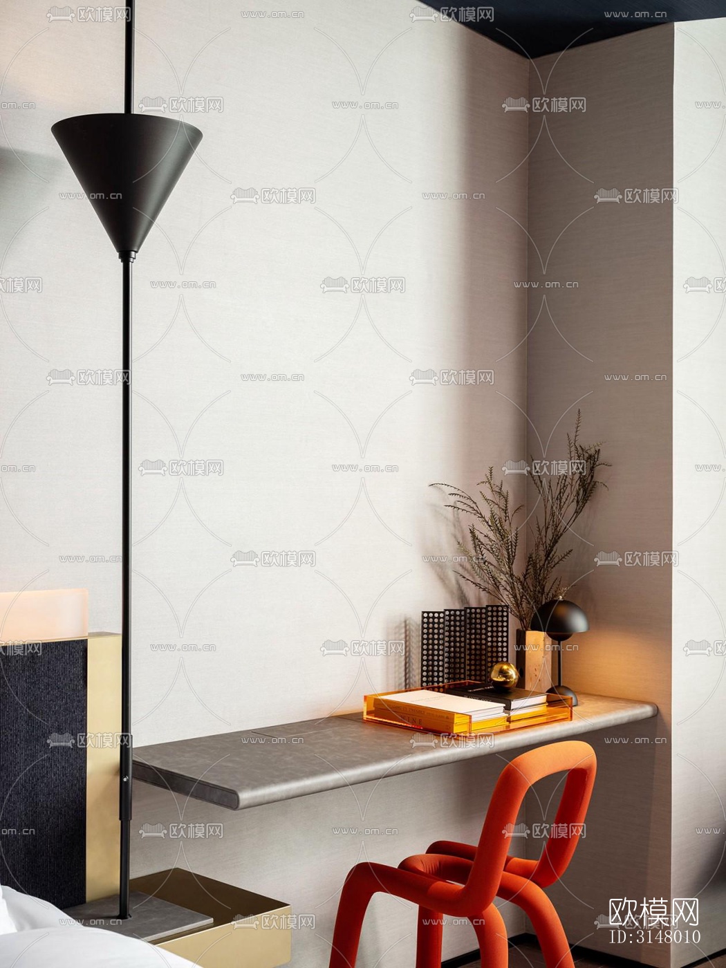 工业风酒店民宿效果图下载（渲染图17）